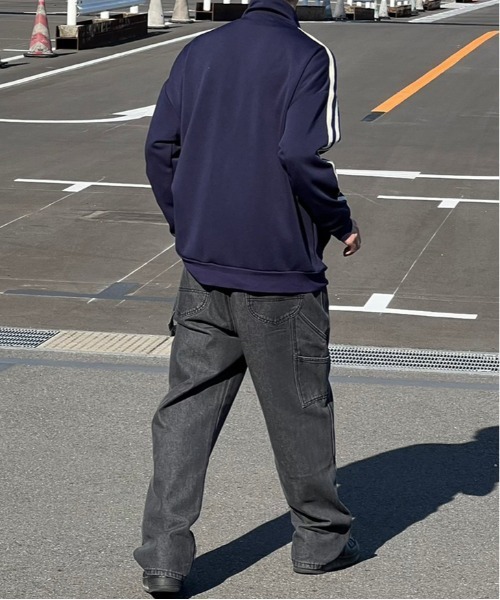 kutir(クティール)の「デニムペインターパンツ(デニムパンツ・メンズ・ブラック/グレー・SMALL/MEDIUM/LARGE)」の20枚目の写真