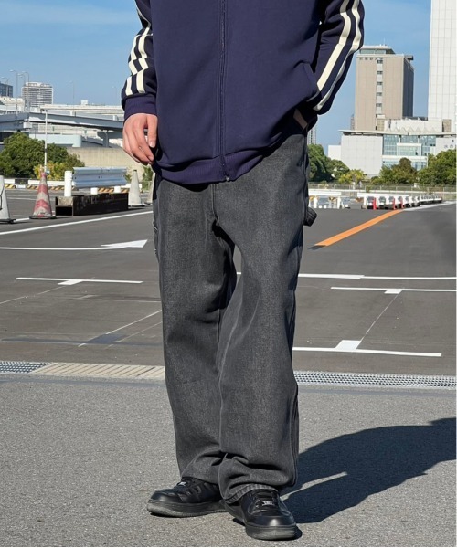 kutir(クティール)の「デニムペインターパンツ(デニムパンツ・メンズ・ブラック/グレー・SMALL/MEDIUM/LARGE)」の22枚目の写真