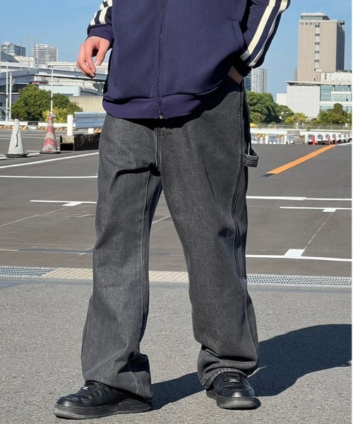 kutir(クティール)の「デニムペインターパンツ(デニムパンツ・メンズ・ブラック/グレー・SMALL/MEDIUM/LARGE)」の21枚目の写真