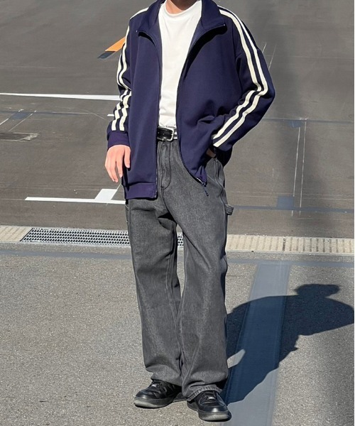kutir(クティール)の「デニムペインターパンツ(デニムパンツ・メンズ・ブラック/グレー・SMALL/MEDIUM/LARGE)」の15枚目の写真