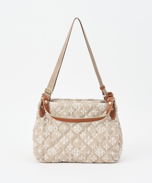 russet（ラシット）の「キルティングカラーハンドルミニトート