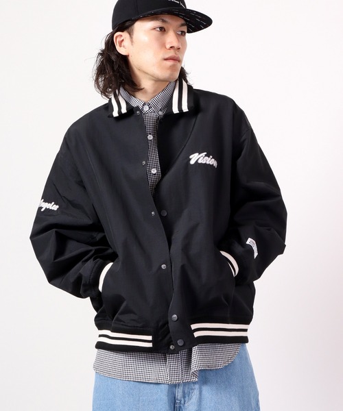 VISION スタジャン ネイビー/ブラック 楽天市場】[今だけ！最大25％OFFクーポン]ヴィジョンストリートウェア
