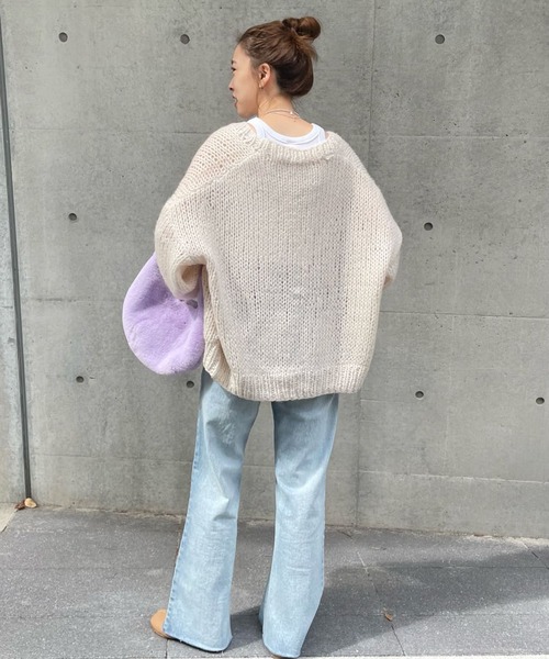 SHENERY（シーナリー）の「箔デニムパンツ（デニムパンツ・レディース・ブルー・36/38）」の21枚目の写真