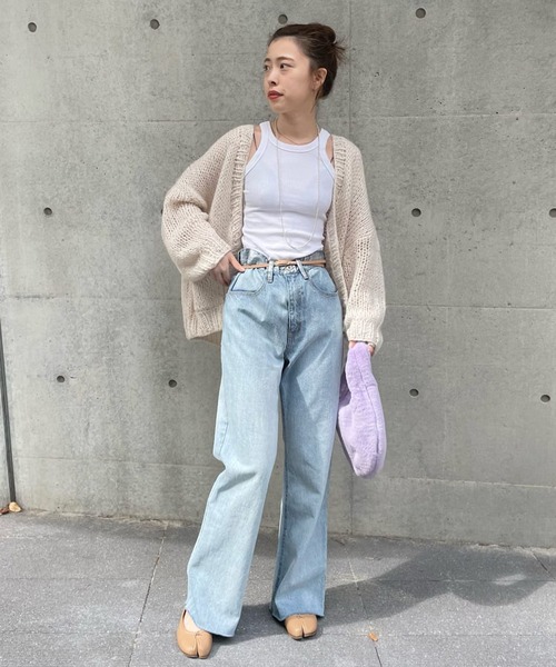 SHENERY（シーナリー）の「箔デニムパンツ（デニムパンツ・レディース・ブルー・36/38）」の20枚目の写真