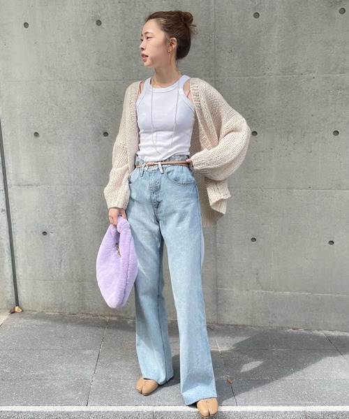 SHENERY（シーナリー）の「箔デニムパンツ（デニムパンツ・レディース・ブルー・36/38）」の19枚目の写真