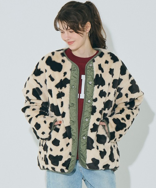 美品【DIESEL】リバーシブル キルティングブルゾン アイボリー フルジップ セール】キルティングブルゾン（ブルゾン）｜AMERICAN HOLIC