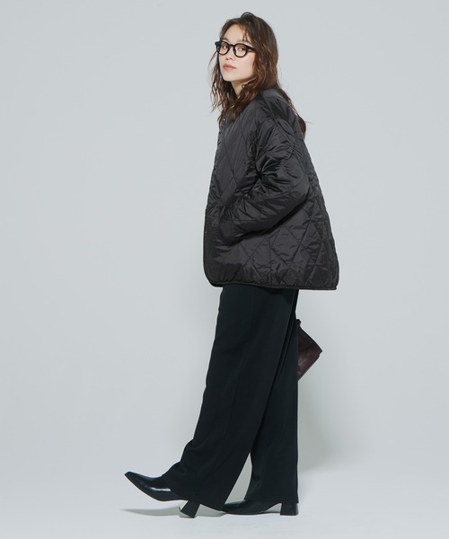 coca（coca）（コカ）の「＼新色追加／リバーシブルキルティングブルゾン（ブルゾン・レディース・アイボリー/ブラック/カーキ/その他/チャコール/B/A・M/L/S/XL）」の19枚目の写真