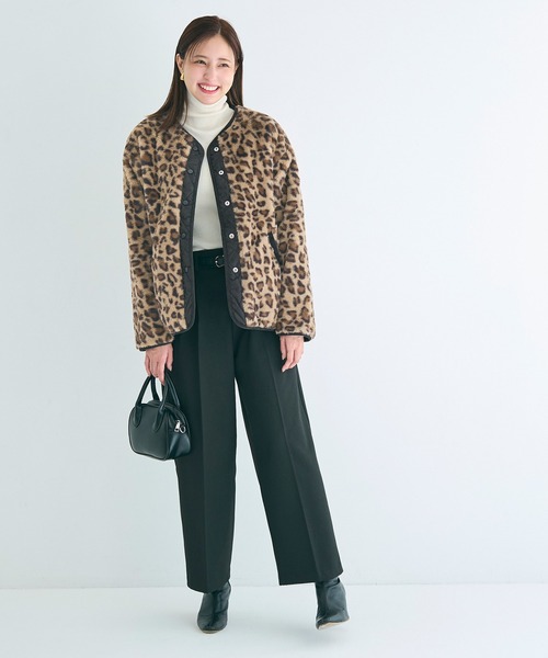 coca（coca）（コカ）の「＼新色追加／リバーシブルキルティングブルゾン（ブルゾン・レディース・アイボリー/ブラック/カーキ/その他/チャコール/B/A・M/L/S/XL）」の20枚目の写真