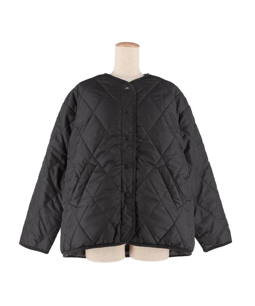 新色追加／リバーシブルキルティングブルゾン（ブルゾン）｜coca（coca