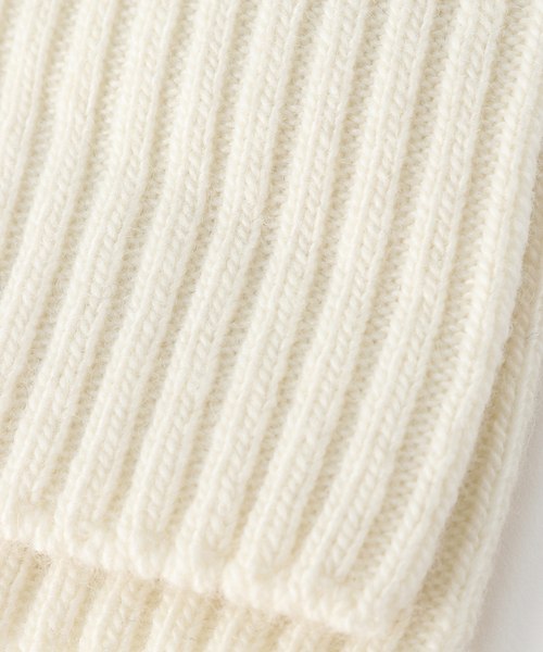 SLOBE IENA(スローブイエナ)の「【FALKE/ファルケ】 Cosy Wool Bootソックス(ソックス/靴下・レディース・ネイビー/ホワイト/チャコールグレー・FREE)」の6枚目の写真