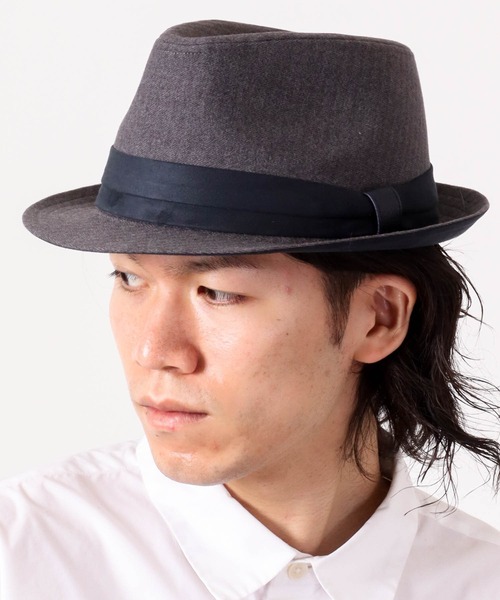 Sense of Grace(センスオブグレース)の「UBU ROMI HAT 中折れハット(ハット・メンズ・ダークグレー/ベージュ/ダークブラウン・XL/FREE)」の2枚目の写真