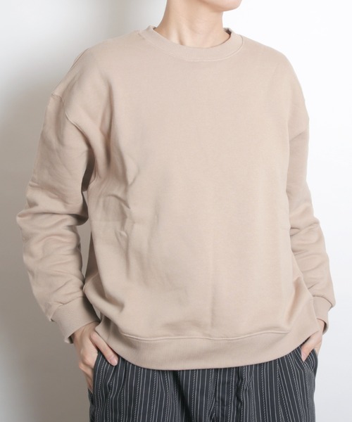 FRUIT OF THE LOOM（フルーツオブザルーム）の「【FRUIT OF THE LOOM/フルーツオブザルーム】ライトヘビーオンス(11.8オンス)スウェット（スウェット・メンズ・ブラック/グレー/チャコールグレー/ホワイト/ベージュ/ネイビー・M/L/XL/3L/S）」の9枚目の写真