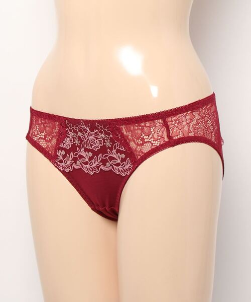 AMOSTYLE BY Triumph（アモスタイルバイトリンプ）の「レギュラーショーツ バレリーナズ ドリーム AMST1414 Hikini JX（ショーツ・レディース・レッド/ホワイト/ブルー/パープル・M/L）」の10枚目の写真