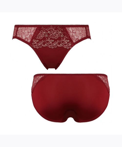 AMOSTYLE BY Triumph（アモスタイルバイトリンプ）の「レギュラーショーツ バレリーナズ ドリーム AMST1414 Hikini JX（ショーツ・レディース・レッド/ホワイト/ブルー/パープル・M/L）」の6枚目の写真