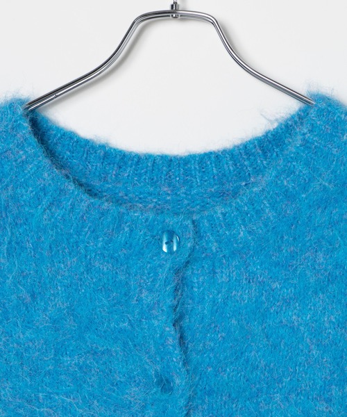 WEGO（ウィゴー）の「WEGO/メランジBIGカーディガン（カーディガン/ボレロ・レディース・ピンク/ブルー/グリーン/パープル・FREE）」の15枚目の写真