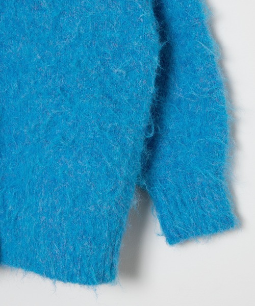 WEGO（ウィゴー）の「WEGO/メランジBIGカーディガン（カーディガン/ボレロ・レディース・ピンク/ブルー/グリーン/パープル・FREE）」の17枚目の写真