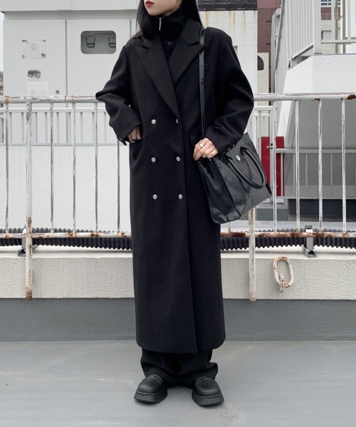 LVEU.（ラブユ.）の「2way faux leather square tote bag / 2way合皮スクエアトートバッグ（トートバッグ・レディース・ブラック・FREE）」の14枚目の写真