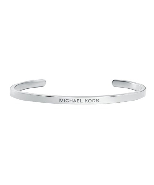 MICHAEL KORS(マイケルコース)の「【MICHAEL KORS】MKC1116AA040(バングル/リストバンド・レディース・シルバー・FREE)」の1枚目の写真