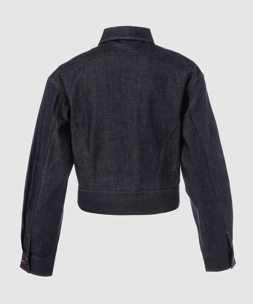 SASQUATCHfabrix.（サスクワァッチファブリックス）の「TROPICAL DRESS JACKET（デニムジャケット・メンズ・サックスブルー/インディゴブルー・L）」の3枚目の写真