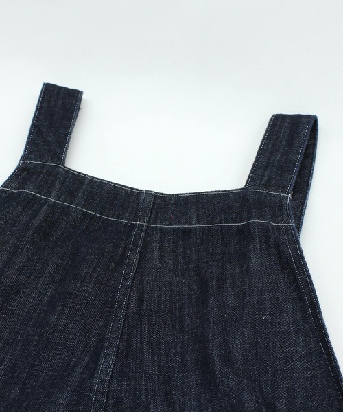 URCH RNA（アーチ アールエヌエー）の「O0697 コックさんのWSベルテッドサロペット（サロペット/オーバーオール・レディース・セージグリーン/ワンウォッシュ/ブラック・MEDIUM）」の15枚目の写真