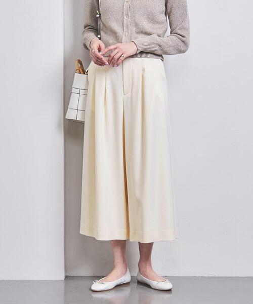 UNITED ARROWS（ユナイテッドアローズ）の「W/PU ハイウエスト ガウチョパンツ（その他パンツ・レディース・ネイビー/オフホワイト/ダークグレー・36/38）」の13枚目の写真