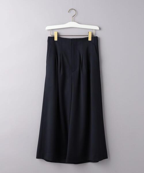 UNITED ARROWS（ユナイテッドアローズ）の「W/PU ハイウエスト ガウチョパンツ（その他パンツ・レディース・ネイビー/オフホワイト/ダークグレー・36/38）」の5枚目の写真