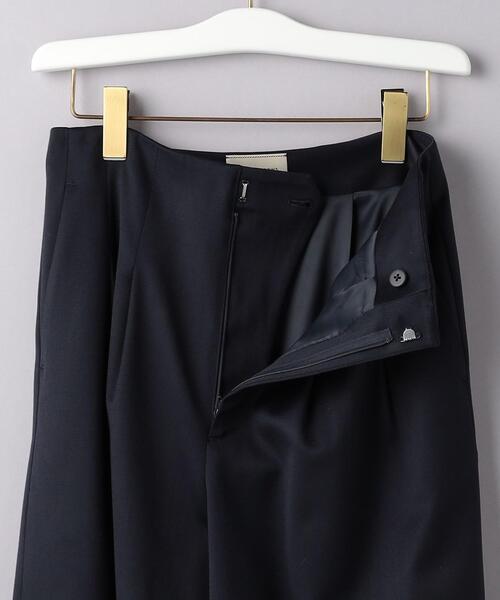 UNITED ARROWS（ユナイテッドアローズ）の「W/PU ハイウエスト ガウチョパンツ（その他パンツ・レディース・ネイビー/オフホワイト/ダークグレー・36/38）」の7枚目の写真