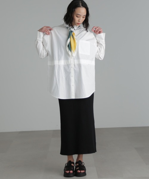 FREE'S MART(フリーズマート)の「◆リブニットナロースカート(スカート・レディース・ベージュ/ピンク/ブラック・SMALL/MEDIUM)」の6枚目の写真