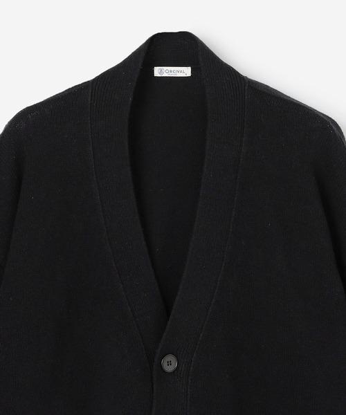 ORCIVAL(オーシバル)の「ORCIVAL | Vネックカーディガン MEN(カーディガン/ボレロ・メンズ・ブラック/ベージュ/ホワイト・5/4)」の9枚目の写真