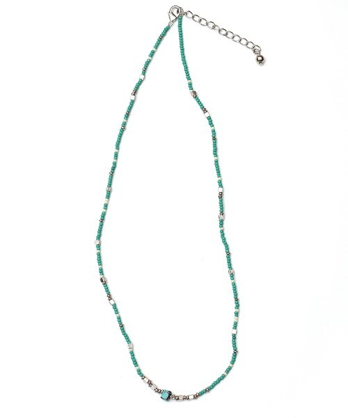 Amina（アミナ）の「Amina ミリオンネックレス（ネックレス・レディース・レッド/ブラック/ターコイズブルー・FREE）」の8枚目の写真