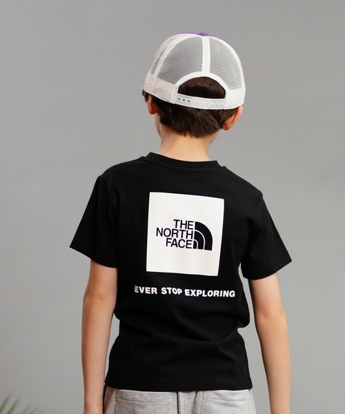 THE NORTH FACE（ザノースフェイス）の「THE NORTH FACE/ザ・ノース・フェイス キッズ Tシャツ 春物 TEE NTJ32333（Tシャツ/カットソー・キッズ・オレンジ/ホワイト/カーキ/ブラック/エメラルドブルー・100cm/110cm/120cm/130cm/140cm/150cm）」の3枚目の写真