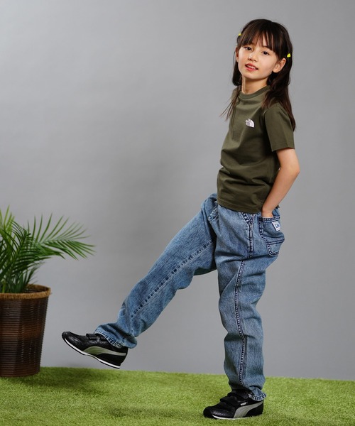 THE NORTH FACE（ザノースフェイス）の「THE NORTH FACE/ザ・ノース・フェイス キッズ Tシャツ 春物 TEE NTJ32333（Tシャツ/カットソー・キッズ・オレンジ/ホワイト/カーキ/ブラック/エメラルドブルー・100cm/110cm/120cm/130cm/140cm/150cm）」の18枚目の写真