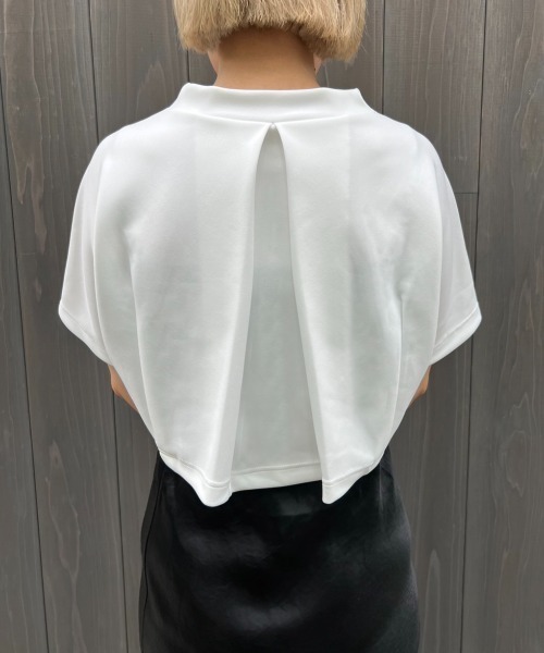 PERNA（ペルナ）の「レイヤリングトップス（シャツ/ブラウス・レディース・ホワイト/イエロー/ブラック・FREE）」の18枚目の写真