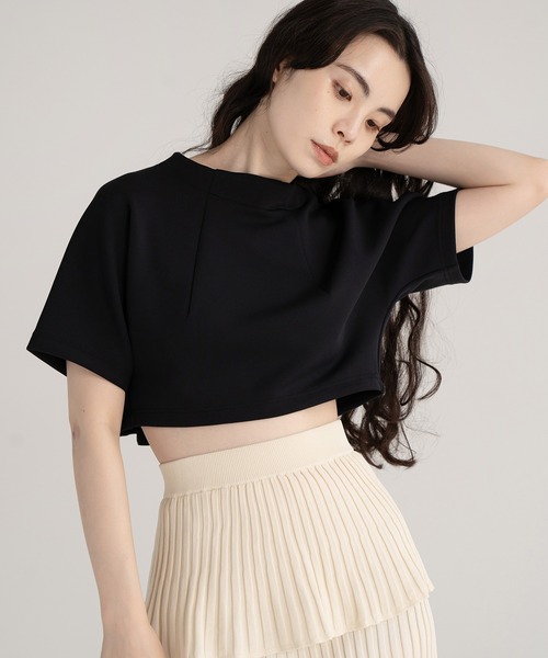 PERNA（ペルナ）の「レイヤリングトップス（シャツ/ブラウス・レディース・ホワイト/イエロー/ブラック・FREE）」の21枚目の写真