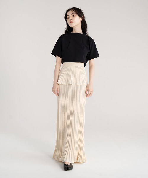 PERNA（ペルナ）の「レイヤリングトップス（シャツ/ブラウス・レディース・ホワイト/イエロー/ブラック・FREE）」の22枚目の写真