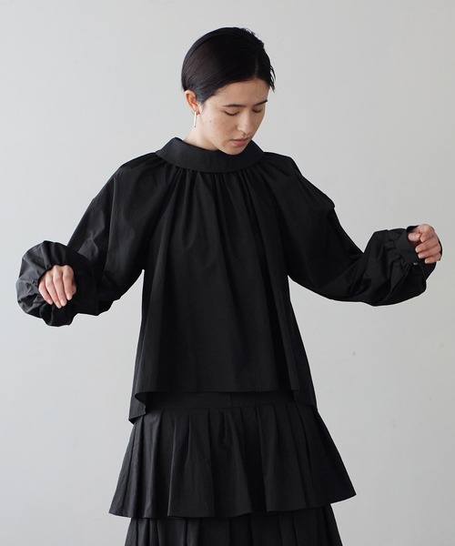 LANVIN en Bleu（ランバンオンブルー）の「速乾ナイロンバックオープン