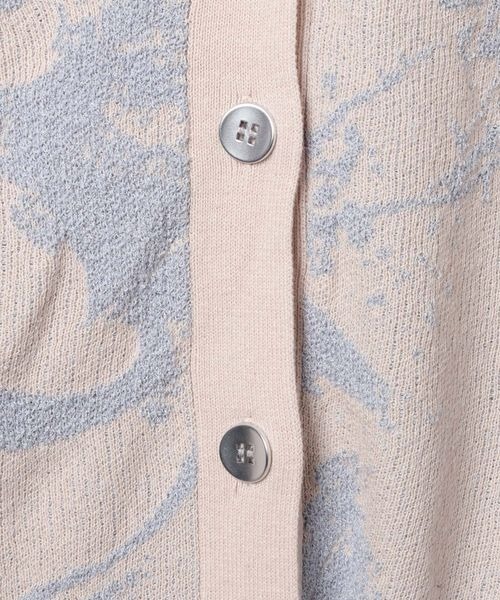 JEANASIS（ジーナシス）の「12GスプリットマーブルVカーディガン/190352（カーディガン/ボレロ・レディース・ブラック系その他/グレー系その他/ベージュ系その他/ピンク系その他・FREE）」の16枚目の写真