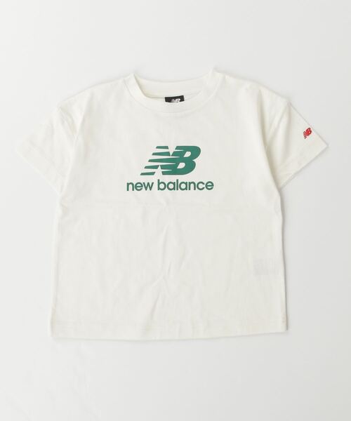 NEW BALANCE（ニューバランス）の「ニューバランス New Balance ショートスリーブTシャツ（Tシャツ/カットソー・キッズ・ローズ/ネイビー/ブラック/オフホワイト/オレンジ・130cm/140cm/150cm/160cm）」の2枚目の写真