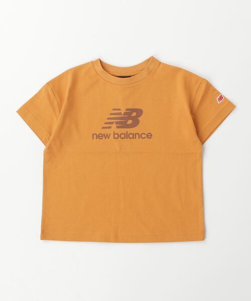 NEW BALANCE（ニューバランス）の「ニューバランス New Balance ショートスリーブTシャツ（Tシャツ/カットソー・キッズ・ローズ/ネイビー/ブラック/オフホワイト/オレンジ・130cm/140cm/150cm/160cm）」の5枚目の写真