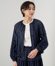 ANAYI(アナイ)の「フラワーエンブロイダリーブルゾン(ブルゾン ANAYI(アナイ)の「フラワーエンブロイダリーブルゾン(ブルゾン