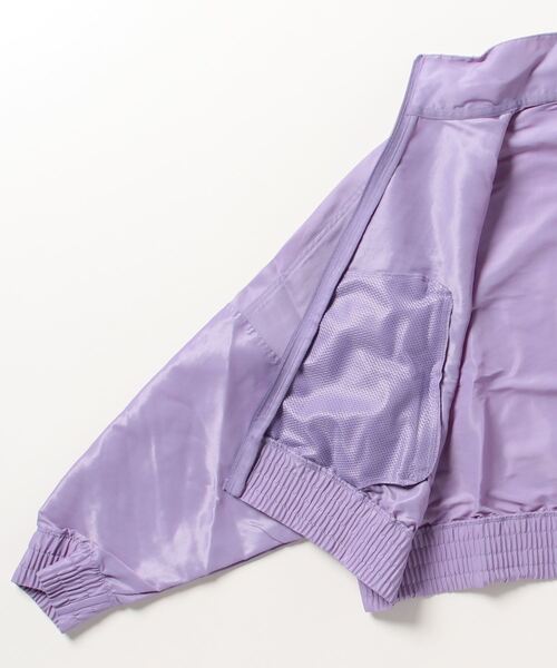 adidas(アディダス)の「トラックジャケット(ジャージ) / アディダスオリジナルス adidas Originals(ナイロンジャケット・レディース・パープル・SMALL/LARGE/XX-LARGE/MEDIUM/X-SMALL/X-LARGE)」の2枚目の写真