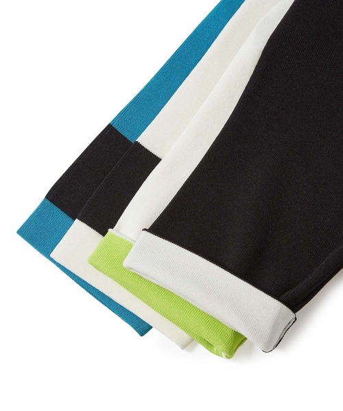 ADAM ET ROPE'(アダムエロペ)の「【サステナブル・WEB限定】MIXリブニットプルオーバー(ニット/セーター・レディース・ホワイト/ブラック/ブラック系その他2/ブルー系その他4・FREE)」の21枚目の写真