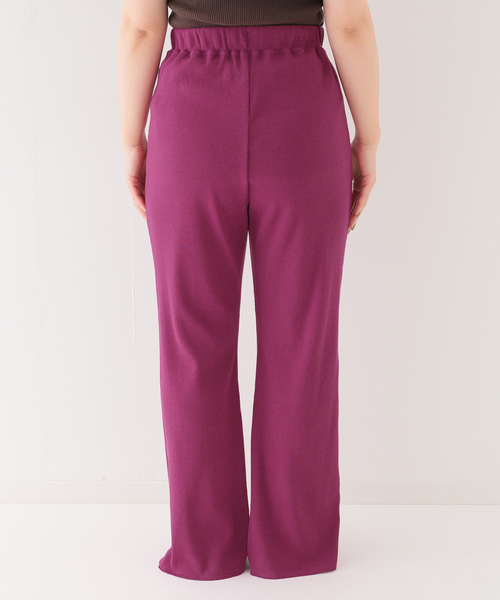 EMILY WEEK(エミリーウィーク)の「【LALAVIE/ララヴィ】Rib Slit Easy Pants(その他パンツ・レディース・チャコールグレー/ブラック/ピンク・FREE)」の17枚目の写真