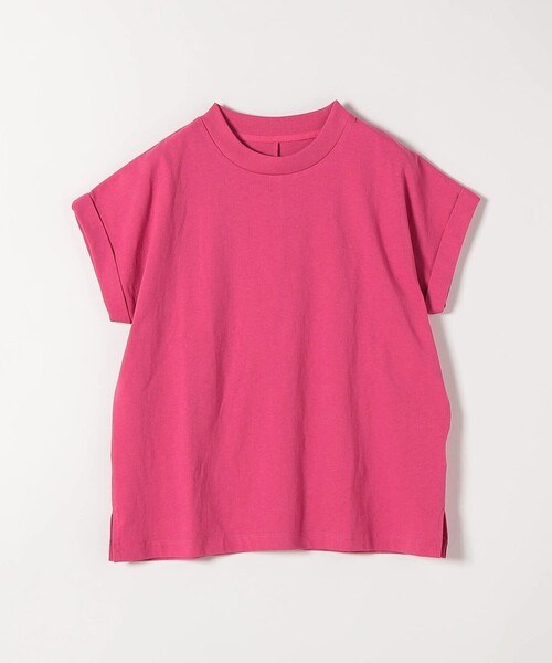 SHIPS any(シップス エニィ)の「SHIPS any:〈抗菌防臭/洗濯機可能〉USAコットン フレンチスリーブ TEE(Tシャツ/カットソー・レディース・オレンジ/ホワイト/ブルー/その他/パープル/ブラック/キャメル/オリーブ/イエロー/ブラウン/ブルー系/ピンク・ONE SIZE)」の13枚目の写真