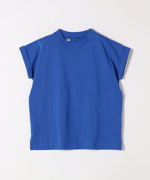 SHIPS any(シップス エニィ)の「SHIPS any:〈抗菌防臭/洗濯機可能〉USAコットン フレンチスリーブ TEE(Tシャツ/カットソー・レディース・オレンジ/ホワイト/ブルー/その他/パープル/ブラック/キャメル/オリーブ/イエロー/ブラウン/ブルー系/ピンク・ONE SIZE)」の15枚目の写真