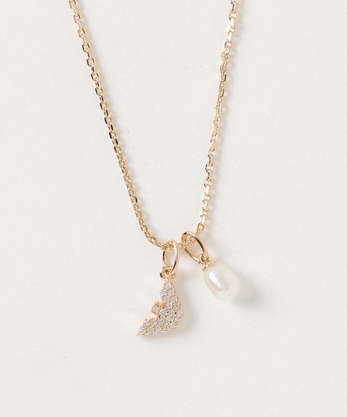 EMPORIO ARMANI(エンポリオアルマーニ)の「【エンポリオ アルマーニ】ジルコニア イーグル ネックレス(ネックレス・レディース・その他1・FREE)」の2枚目の写真