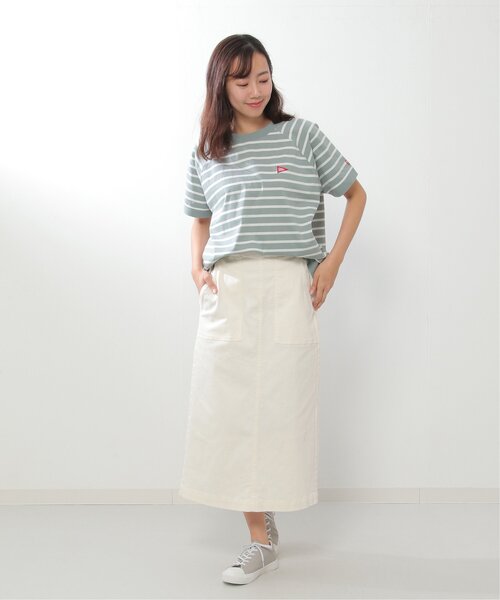 Healthknit Product（ヘルスニットプロダクト）の「Healthknit Product リブ半袖Tシャツ（Tシャツ/カットソー・レディース・ブラック/オフホワイト/ミント/その他1・M/L）」の22枚目の写真