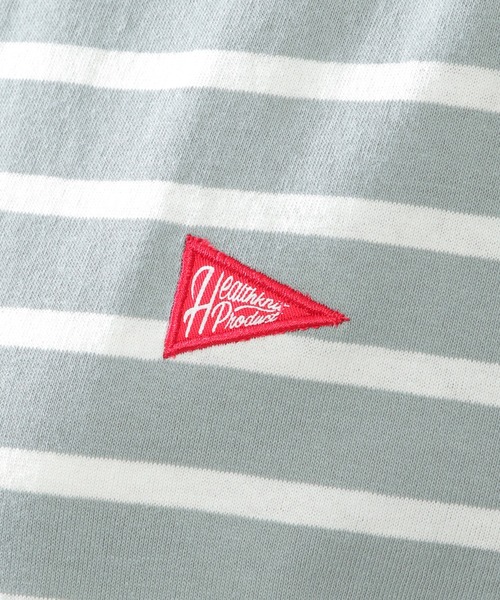 Healthknit Product（ヘルスニットプロダクト）の「Healthknit Product リブ半袖Tシャツ（Tシャツ/カットソー・レディース・ブラック/オフホワイト/ミント/その他1・M/L）」の9枚目の写真