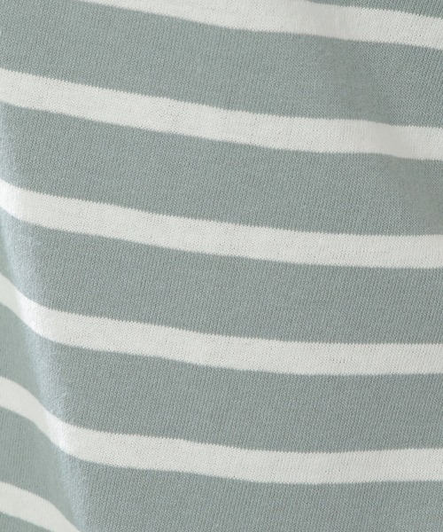 Healthknit Product（ヘルスニットプロダクト）の「Healthknit Product リブ半袖Tシャツ（Tシャツ/カットソー・レディース・ブラック/オフホワイト/ミント/その他1・M/L）」の18枚目の写真