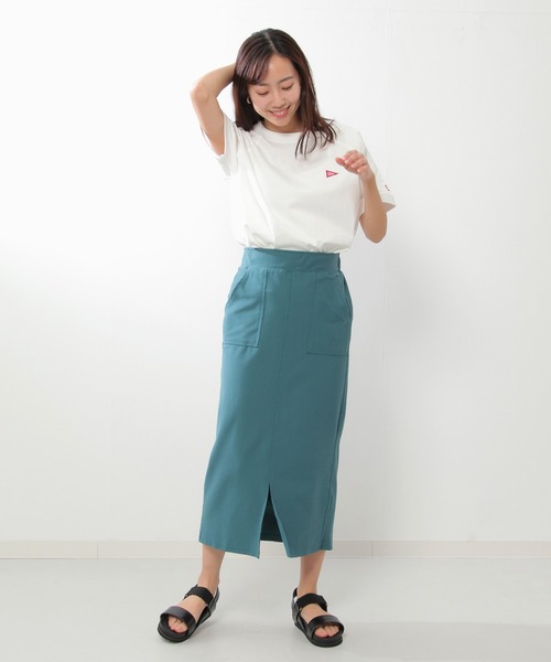 Healthknit Product（ヘルスニットプロダクト）の「Healthknit Product リブ半袖Tシャツ（Tシャツ/カットソー・レディース・ブラック/オフホワイト/ミント/その他1・M/L）」の10枚目の写真